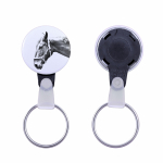 Hanoverian - unique keychain with a horse picture, handmade product, light and handy pendant from Art-Dog brand