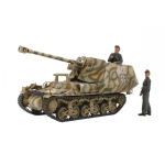 Tamiya 135 Military Miniature Series No.370 Saksa tankit&otilde;rje iseliikuv p&uuml;stol Marder I plastmudel 35370 gray