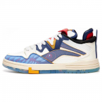 Li Ning Weiw Pro Aasta Loom Termopildi Prindiga Libisemiskindlad P&otilde;rutust Neelavad Kulumiskindlad Madalad Rula Kingad Meeste Rula Kingad Sinine Valge AECT023-1 45