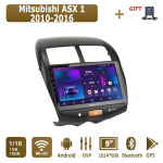 Android Carplay autoraadio Mitsubishi ASX 1 2010-2016 jaoks multimeediam&auml;ngija peaseade stereo GPS navigatsioon BT WIFI 4+64GB 1+16GB