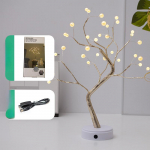 S&uuml;nnip&auml;evakingitus 1. juuni Lastep&auml;ev T&uuml;drukule L&otilde;petamine V&auml;ike kingitus Tulepuu h&otilde;bedane lill Dekoratiivne valguspuu valgus Pearl Lamp - Ordinary Packaging