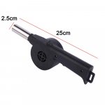 Kaasaskantav k&auml;sitsi v&auml;ntatav &otilde;hupuhur, grillventilaator minigrill, l&otilde;&otilde;ts, matkamine piknikule, telkimistarvikud v&auml;lit&ouml;&ouml;riistad 2023 must