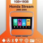 Android Carplay Autoraadio Honda Stream 2000-2005 jaoks Multimeediapleier Peaseade Stereo GPS-navigatsioon BT WIFI 2+32GB 1+16GB,A