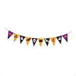 Halloweeni b&auml;nnerpeokaunistus kodu jaoks rippuva sisekujundusega Triangle Flag