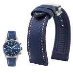 Klassikaline 20mm 21mm 22mm L&otilde;uend Nailon Seiko kelladele Kummist Rihm Veekindel Kellarihm Meestele Tissot Citizen Mido Kellatarvikud 24mm gray