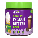 Alpino Chocolate Maap&auml;hkliv&otilde;i Crunch 400 G | 19% valku | Valmistatud r&ouml;stitud maap&auml;hklitest, &scaron;okolaadipastast, pruunist suhkrust ja meresoolast 400 gms