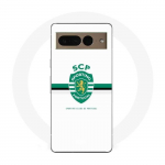 Coque Maniacase pour Google Pixel 7 Pro scp sporting portugal fond blanc