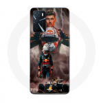 Coque Maniacase pour Oppo A16 verstappen &eacute;clair Formule 1 Casque F1
