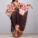 Lipsuv&auml;rviga kaftani kleit, vabaaja rannasuvine Maxi Cover Up Maxi kleit, naiste riided One Size