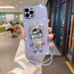 Astronaudi Hoidik Plaatimine Silikoonist &Uuml;mbris iPhone 14 13 11 12 Pro Xs Max Mini Xr X 6 7 8 Plus 14pro 13mini Kaelapaelaga Kate Se 2022 For iPhone 14