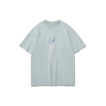 Li Ning Spordimoe seeria Planeedi kirjapildiga &uuml;mara kaelusega l&uuml;hikeste varrukatega T-s&auml;rk Meeste topid Udusinine AHSR161-5 XL