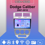 Android Carplay Autoraadio Dodge Caliber 2007-2010 jaoks Multimeediam&auml;ngija Pea&uuml;ksus Stereo GPS-navigatsioon BT WIFI 2+32GB 1+16GB
