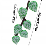 Taimede k&uuml;lmkapimagnetid Kunstlik luuderohi kleebis liigendatavate vartega K&uuml;lmkapi jaoks Naljakas luuderohi K&uuml;lmkapi dekoratsioon V&otilde;lts luuderohi K&uuml;lmkapp