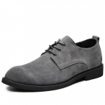 Ehtsast nahast kingad Meeste kevad-s&uuml;gis vabaajamood Elegantsed meeste kingad &otilde;uepidu Oxfordi kingad Zapatos Hombre 38
