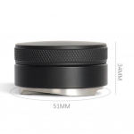 Roostevabast terasest kohvi tamper 51mm/53mm/58mm kohvijaotur kohvipulbri haamer silikoonmatt kohvitarvikud