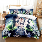 Anime Diabolik Lovers Voodipesu Komplekt Tekikott Magamistoa Tekikoti Katted &Uuml;he Twin King Suuruses Tekikoti Kate Kodu Tekstiil 70x133cm 2pcs