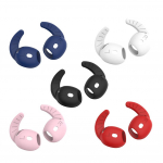 5 v&auml;rvi/komplekt Airpodide jaoks 4 pehmest silikoonist kaitsehoidjat libisemisvastane &uuml;mbris K&otilde;rvatropid k&otilde;rvakonksud Ea D0N6 5 colors-5 set