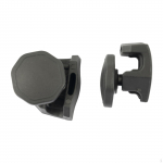 2Pcs Football Helmet Visor Quick Clips Spare Parts Easy to Install Sturdy Portable Repair Set