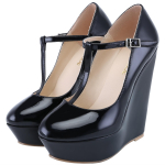 2025 Uued S&uuml;gis Talv Naiste Kingad 14cm &Uuml;mar Nina T-Rihm Platvorm Kiil K&otilde;rge Kontsaga Gladiaator Daamide Kleidi Peo Pulma Kingad 38 must