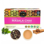 TEACURRY Masala Chai teekotid - 30 teekotti | Aitab hommikuse iivelduse ja liigesevalude korral | Masala tee