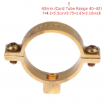 Sobib 15 22 28 35 40 mm OD torule Messing M10 Toruklambri Klamber Toetus Riidepuu Fikseeritud 40mm