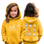 Laste mood vabaaja topp Stray Kids Korea kombineeritud tr&uuml;kiga pusa 160
