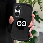 V&auml;rvitud muster Big Wave Edge pehme silikoon materjal Macaron telefoni &uuml;mbris p&otilde;rutuskindel kaitsev kummist &uuml;mbris OPPO Reno Realme jaoks OPPO A35 valge