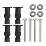 4 tk WC-poti &uuml;laosa kinnituskruvid Kinnitused Universaalid WC-poti istme hinged kruvi WC-istme pimeda augu kinnitused vastupidavad