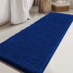 Paksutatud superabsorbeeriv super libisemiskindel vannitoamatt vaip libisemiskindel vastupidav tualettmatt sissep&auml;&auml;suuksematt kodu kaunistus 50cm x 80cm sinine