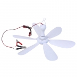 12V kaasaskantav laeventilaator 20 tolli rippuv laeventilaator telkimistelgi ventilaator 6 labaga v&auml;listingimustes lehtlatele laeventilaator