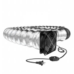 Elektriliselt reguleeritava kiirusega jootesuitsu absorbeerija ESD suitsu v&auml;ljat&otilde;mbeventilaatori torutoru v&auml;ljat&otilde;mbeventilaator koos 2M toruvanni ventilatsiooniventilaatoriga UK