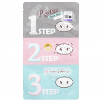Holika Holika, Pig-Nose Clear Blackheads, 3 Step Kit, 1 Treatment