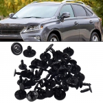 25 tk Plastikust Surukinnitid Auto Kapoti Mootori Aluskate LEXUS ES300 ES350 jaoks, RAV4 jaoks Auto Tarvikud CHINA