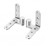 N&auml;htamatu ukse hinged P&ouml;&ouml;rdv&otilde;lli uksehinged roostevabast terasest p&otilde;randa p&ouml;&ouml;rded &uuml;les ja alla Ukse hinged P&ouml;&ouml;rdukse hinge riistvara