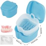 Proteeside vannikarp Hammaste puhastuskarp Kaasaskantav Kunsthammaste hoiukarp Riputatava v&otilde;rguga konteiner Proteeside karbid Leotuskonteiner hele ts&uuml;aan v&auml;rv