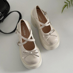 Lolita kingad naiste Jaapani stiilis Mary Jane kingad Naiste vintage madalad k&otilde;rged kontsad paksud platvormkingad Cosplay naiste sandaalid 35