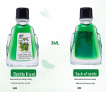 Suvine jahutav tuule&otilde;li: S&auml;&auml;set&otilde;rje, s&uuml;gelusevastane, kuumarabanduse kaitse, v&auml;rskendav, pearinglusevastane eeterlik &otilde;li 3ml Fengyoujing, 1000 pieces/box