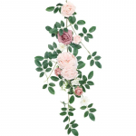 2 tk Pulma tooli lilled kaunistused vahek&auml;ikude kaunistused Rootangist tooli seljatoed lilled tolmused roosipink pulmakaunistused v&auml;ljas vastuv&otilde;tmiseks valge