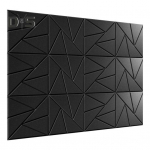 12 tk helikindlat seinapaneeli, isekleepuvat, heli neelavat, suure tihedusega paksu akustilist vahtpaneeli, m&uuml;rasummutusseina kaunistusplaati must