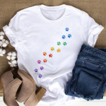 Cat Mom naiste suvine mood l&uuml;hikeste varrukatega kassi ja koera k&auml;paprinteriga naiste T-s&auml;rk Armas koerak&auml;pa naiste top T-s&auml;rk L