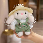 15 cm aednik Peter Rabbit Palus m&auml;nguasi K&auml;sitsi valmistatud armsad riided ja m&uuml;ts. 15cm