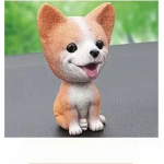 Husky Teddy auto raputanud pead Koera kaunistused Armsad noogutavad kaunistused Kingitus auto interj&ouml;&ouml;r Kodutuba Autotarvikud Kaunistus 9.5*6cm