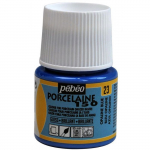 Peinture porcelaine - P&eacute;b&eacute;o - 150 Brillant - Opaline blue N&deg;23 - Flacon 45ml - Couleurs brillantes sinine