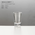 Crystal Mount Fuji viskiklaas Creative Glass majapidamistarbeks m&otilde;eldud KTV baari vertikaalne Baijiu tass 1pcs