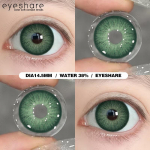 EYESHARE 1 Pair Brown Contact Lenses Brown Gray Eyes Natural Eye Contact Lenses Contacts Beauty Cosmetics