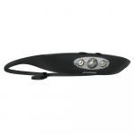 Jaapani KNOG esituli Bandicoot 250 luumenit must veekindel USB taaslaetav kerge 4 LED silikoonriba autentne v&auml;lises esilatern vaba suurus must