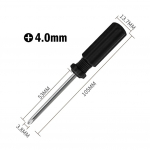 Piluga ristkruvikeeraja 1 tk 4,0 mm 45#steel M&auml;nguasjade lahtiv&otilde;tmine Cross screwdrivers