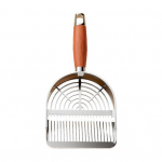 Metallist kassiliivak&uuml;hvel hoidikuga Lemmikloomakaka ergonoomilise puidust k&auml;epidemega kiire s&otilde;elumisk&uuml;hvliga kassitarbed B