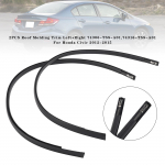 2 tk Katuse liistude komplekt Vasak+Parem Honda Civic 2012-2015 jaoks