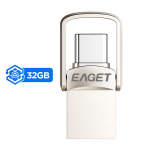 C-t&uuml;&uuml;pi m&auml;lupulk 2-in-1 OTG USB 3.0 + USB C m&auml;lupulk v&otilde;tmehoidjaga, topelt p&ouml;idlam&auml;lupulk, h&uuml;pikm&auml;luseade 32GB